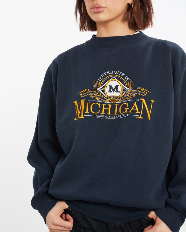 Vintage 90s University of Michigan Sweatshirt <br>M