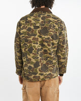 Vintage 80s Carhartt 'Arctic' Duck Camo Workwear Jacket  <br>L