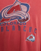 Vintage 90s NHL Colorado Avalanche Tee <br>L , The Real Deal , newtown, sydney, australia, thrift store, opshop, preloved, secondhand, sustainable, retro, antique, 70s, 80s, 90s, 2000s, 00s, fashion, clothing, streetwear, trendy, garment, style, boutique, store, shop, archive, sale, cheap, best, top