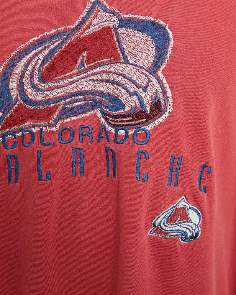 Vintage 90s NHL Colorado Avalanche Tee <br>L , The Real Deal , newtown, sydney, australia, thrift store, opshop, preloved, secondhand, sustainable, retro, antique, 70s, 80s, 90s, 2000s, 00s, fashion, clothing, streetwear, trendy, garment, style, boutique, store, shop, archive, sale, cheap, best, top