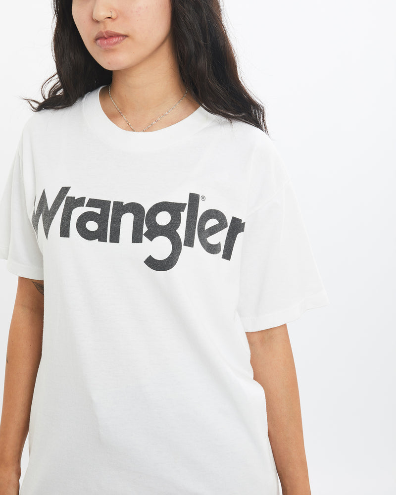 Vintage 90s Wrangler Tee <br>XS , The Real Deal , newtown, sydney, australia, thrift store, opshop, preloved, secondhand, sustainable, retro, antique, 70s, 80s, 90s, 2000s, 00s, fashion, clothing, streetwear, trendy, garment, style, boutique, store, shop, archive, sale, cheap, best, top