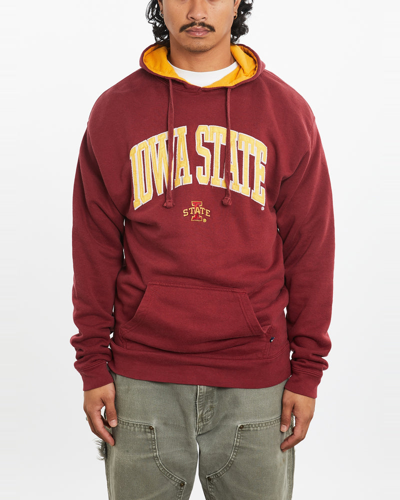 Vintage Iowa State University Hooded Sweatshirt <br>M , The Real Deal , newtown, sydney, australia, thrift store, opshop, preloved, secondhand, sustainable, retro, antique, 70s, 80s, 90s, 2000s, 00s, fashion, clothing, streetwear, trendy, garment, style, boutique, store, shop, archive, sale, cheap, best, top