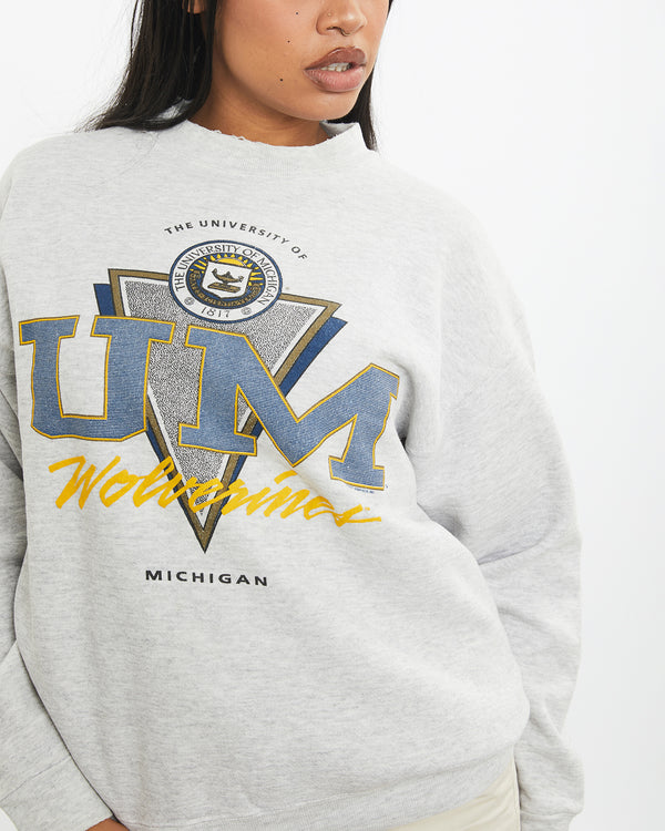 Vintage 90s NCAA University of Michigan Wolverines Sweatshirt <br>S