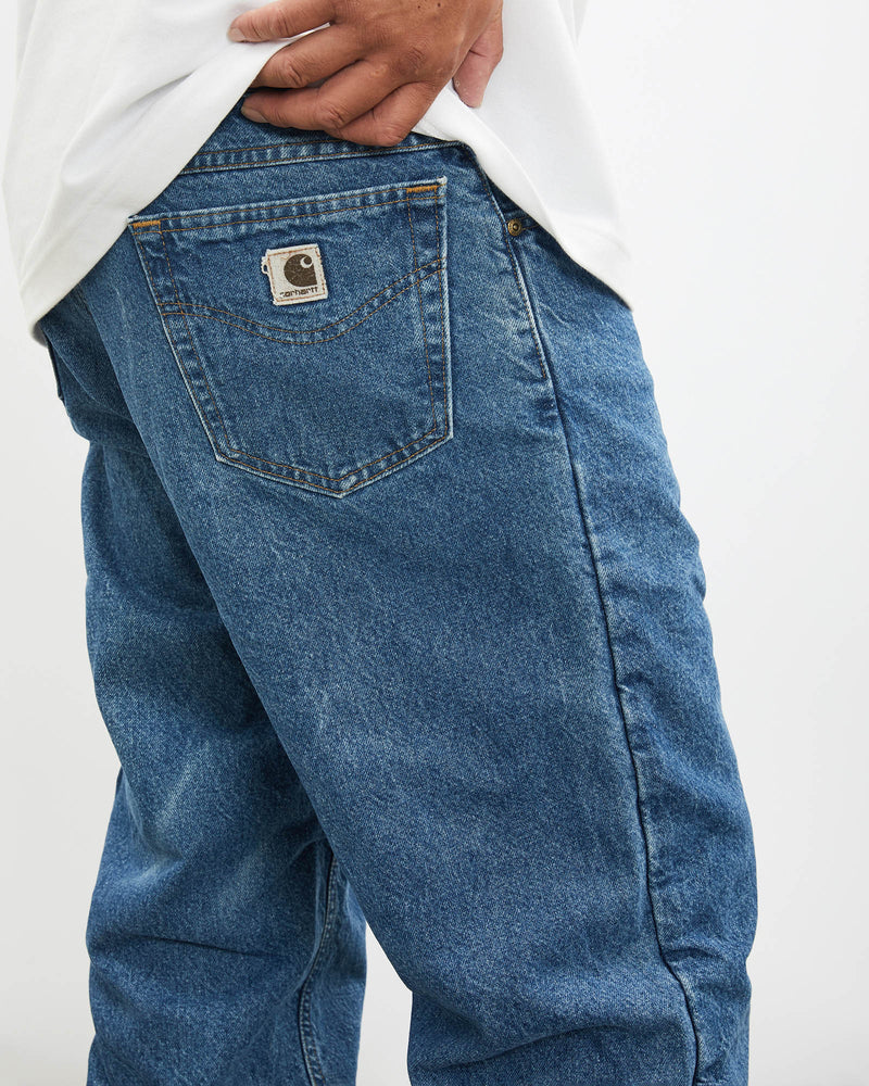 Vintage Carhartt 'Flannel Lined' Denim Jeans <br>38"