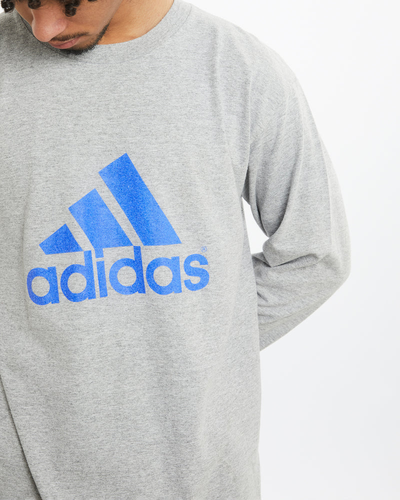 Vintage Adidas Virginia Beach 'Columbus Day' Long Sleeve Tee <br>M