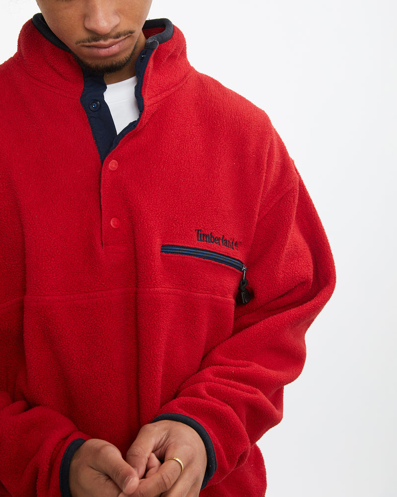 Vintage 90s Timberland Fleece Sweatshirt <br>M