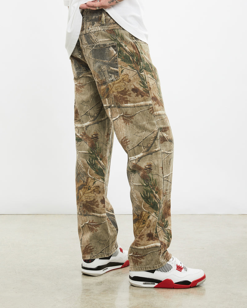 Vintage Realtree 'Double Knee' Camo Pants <br>30"