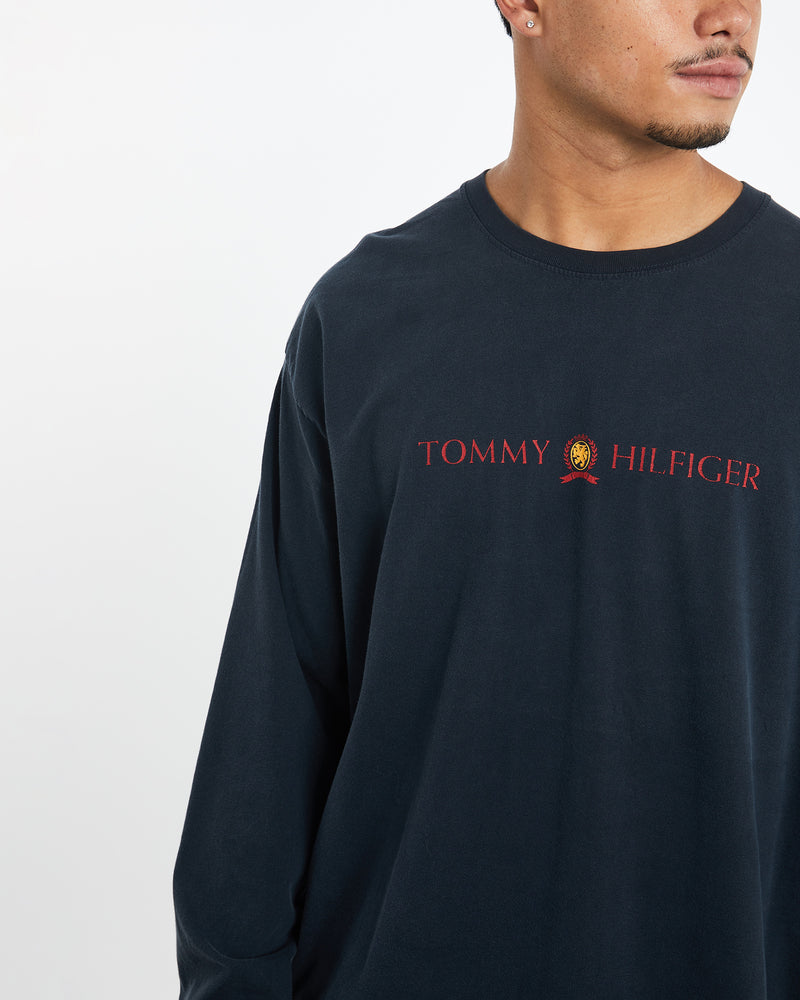 Vintage Tommy Hilfiger Long Sleeve Tee <br>XL , The Real Deal , newtown, sydney, australia, thrift store, opshop, preloved, secondhand, sustainable, retro, antique, 70s, 80s, 90s, 2000s, 00s, fashion, clothing, streetwear, trendy, garment, style, boutique, store, shop, archive, sale, cheap, best, top