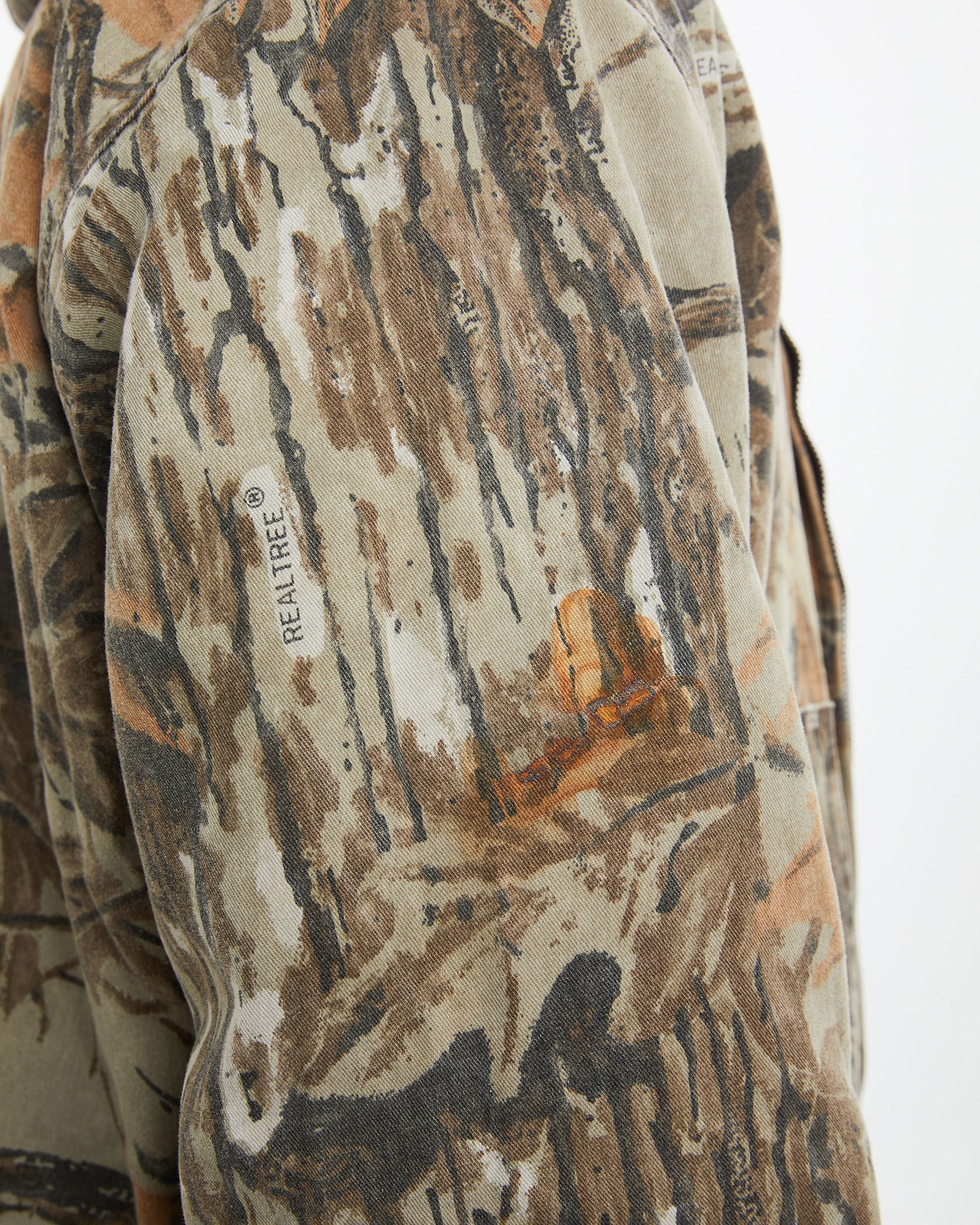 90s online Walls Realtree Hardwoods Camo Insulated Chore Coat