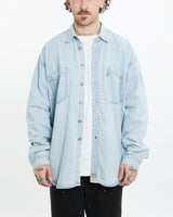 Vintage 90s Levi's Denim Button Up Shirt <br>L