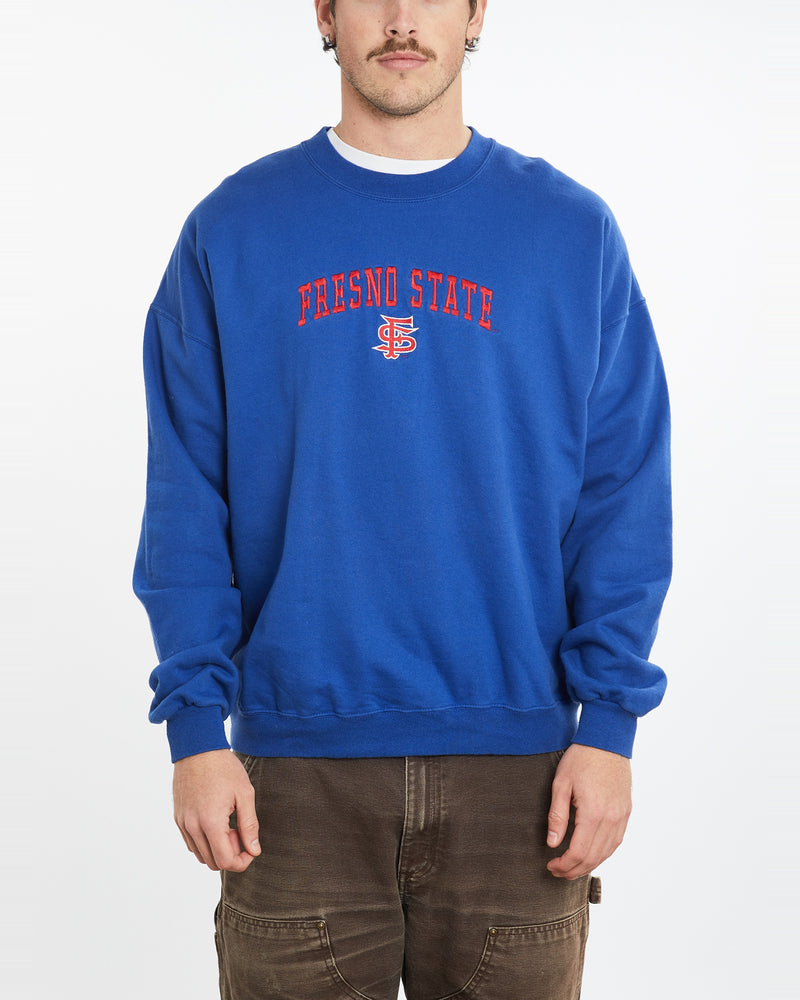 Vintage Fresno State University Sweatshirt <br>XL , The Real Deal , newtown, sydney, australia, thrift store, opshop, preloved, secondhand, sustainable, retro, antique, 70s, 80s, 90s, 2000s, 00s, fashion, clothing, streetwear, trendy, garment, style, boutique, store, shop, archive, sale, cheap, best, top