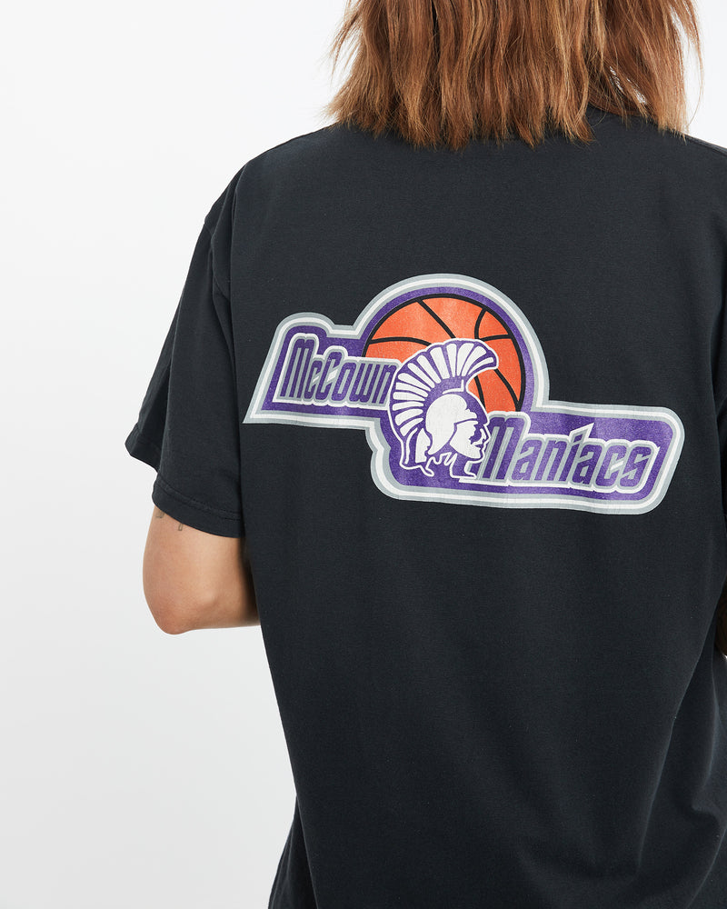 Vintage Winona State McCown Maniacs Basketball Tee <br>M