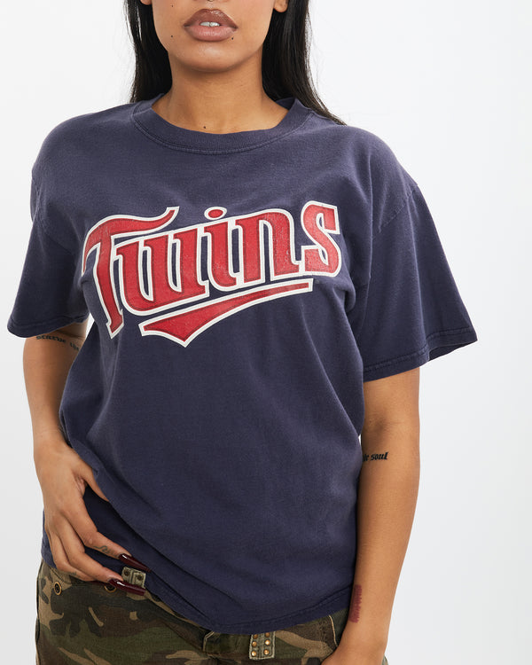 Vintage 90s MLB Minnesota Twins Tee <br>S , The Real Deal , newtown, sydney, australia, thrift store, opshop, preloved, secondhand, sustainable, retro, antique, 70s, 80s, 90s, 2000s, 00s, fashion, clothing, streetwear, trendy, garment, style, boutique, store, shop, archive, sale, cheap, best, top