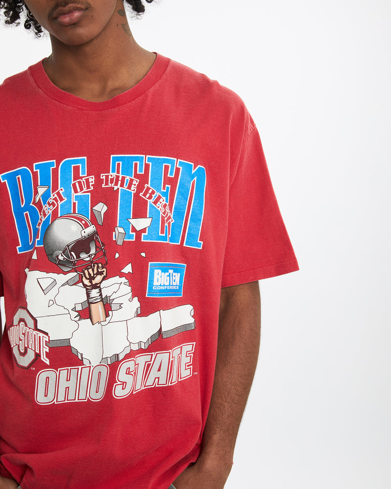 Vintage 90s NCAA Ohio State Buckeyes Big Ten Tee <br>L