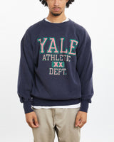 Vintage 90s Yale University Athletic Dept. Sweatshirt <br>S