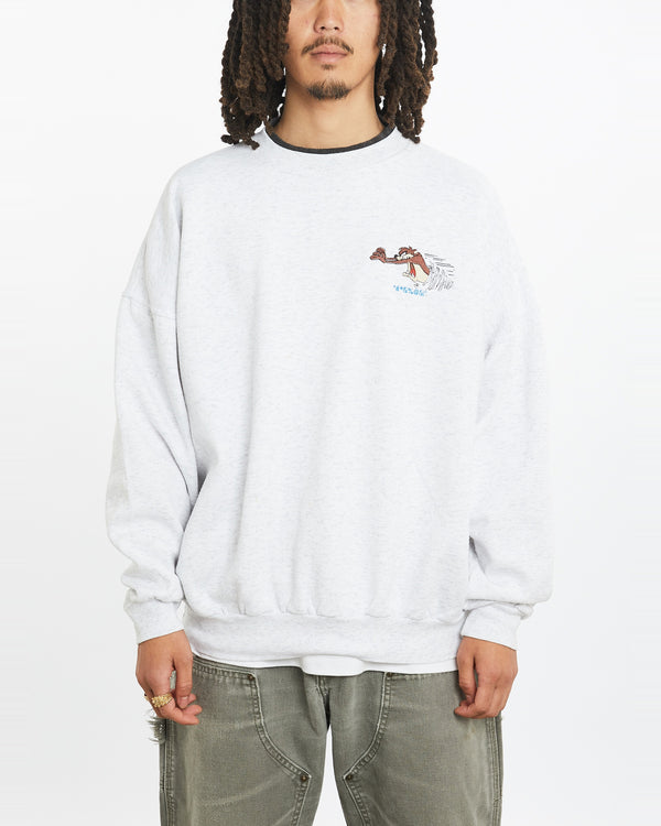 Vintage Looney Tunes Taz Devil Sweatshirt <br>L