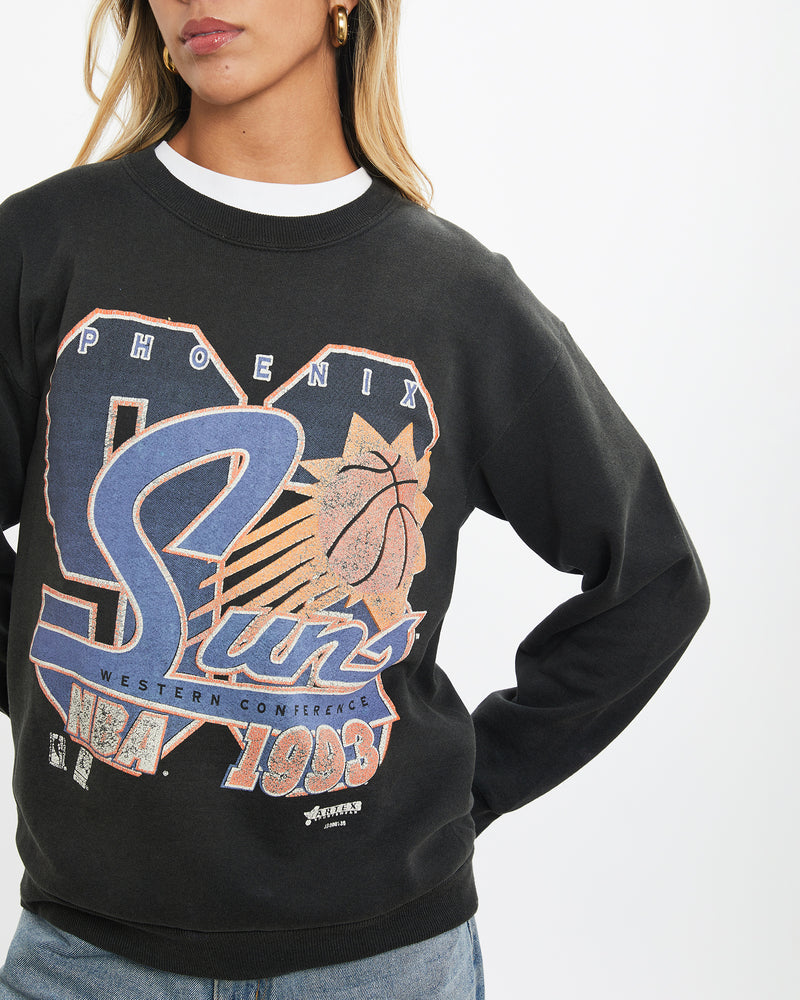 Vintage 1993 NBA Phoenix Suns Sweatshirt <br>XS , The Real Deal , newtown, sydney, australia, thrift store, opshop, preloved, secondhand, sustainable, retro, antique, 70s, 80s, 90s, 2000s, 00s, fashion, clothing, streetwear, trendy, garment, style, boutique, store, shop, archive, sale, cheap, best, top