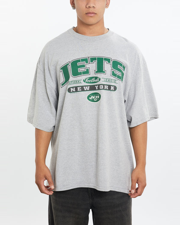 Vintage 1999 NFL New York Jets Tee <br>XL , The Real Deal , newtown, sydney, australia, thrift store, opshop, preloved, secondhand, sustainable, retro, antique, 70s, 80s, 90s, 2000s, 00s, fashion, clothing, streetwear, trendy, garment, style, boutique, store, shop, archive, sale, cheap, best, top