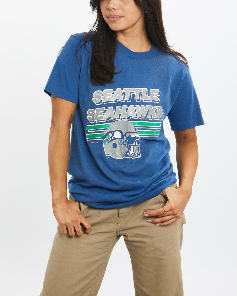 Vintage 80s NFL Seattle Seahawks Tee <br>XS