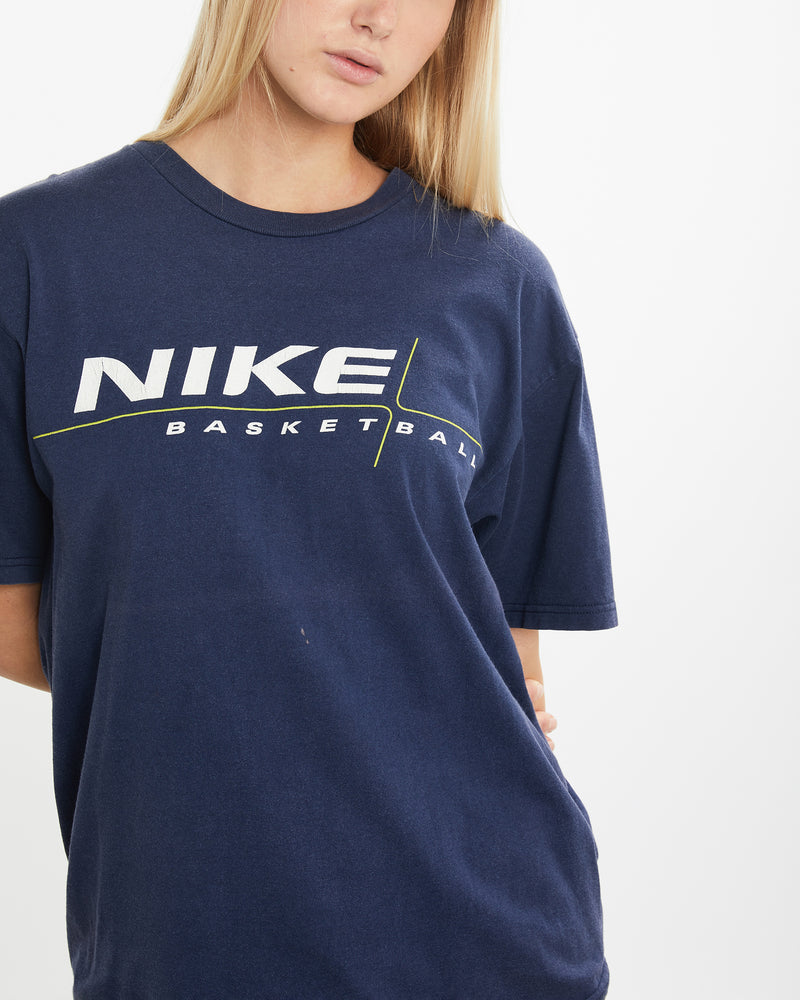 Vintage 90s Nike Basketball Tee <br>M