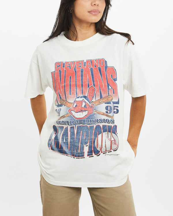 Vintage 1995 MLB Cleveland Indians Tee <br>XS