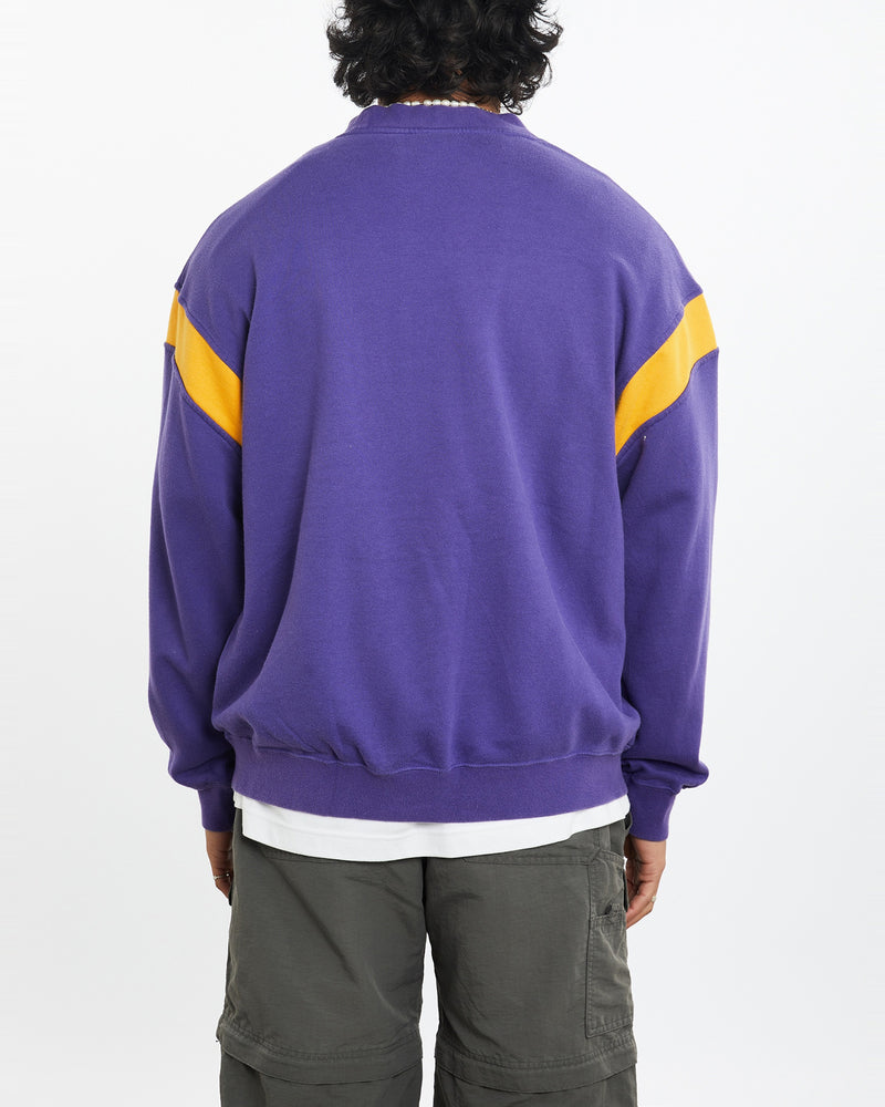 Vintage NFL Minnesota Vikings Sweatshirt <br>L , The Real Deal , newtown, sydney, australia, thrift store, opshop, preloved, secondhand, sustainable, retro, antique, 70s, 80s, 90s, 2000s, 00s, fashion, clothing, streetwear, trendy, garment, style, boutique, store, shop, archive, sale, cheap, best, top