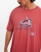 Vintage 90s NHL Colorado Avalanche Tee <br>L