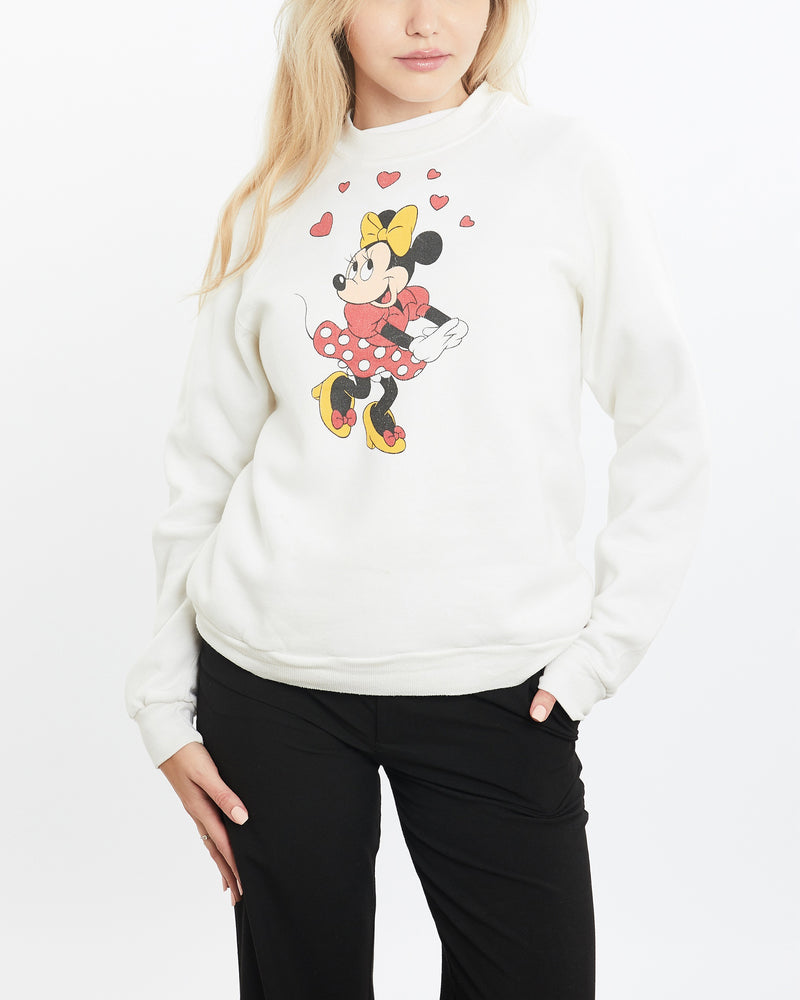 Vintage 80s Disney Minnie Mouse Sweatshirt <br>XS