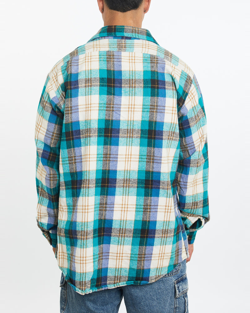 Vintage 90s Five Brother Flannelette Button Up Shirt <br>XL