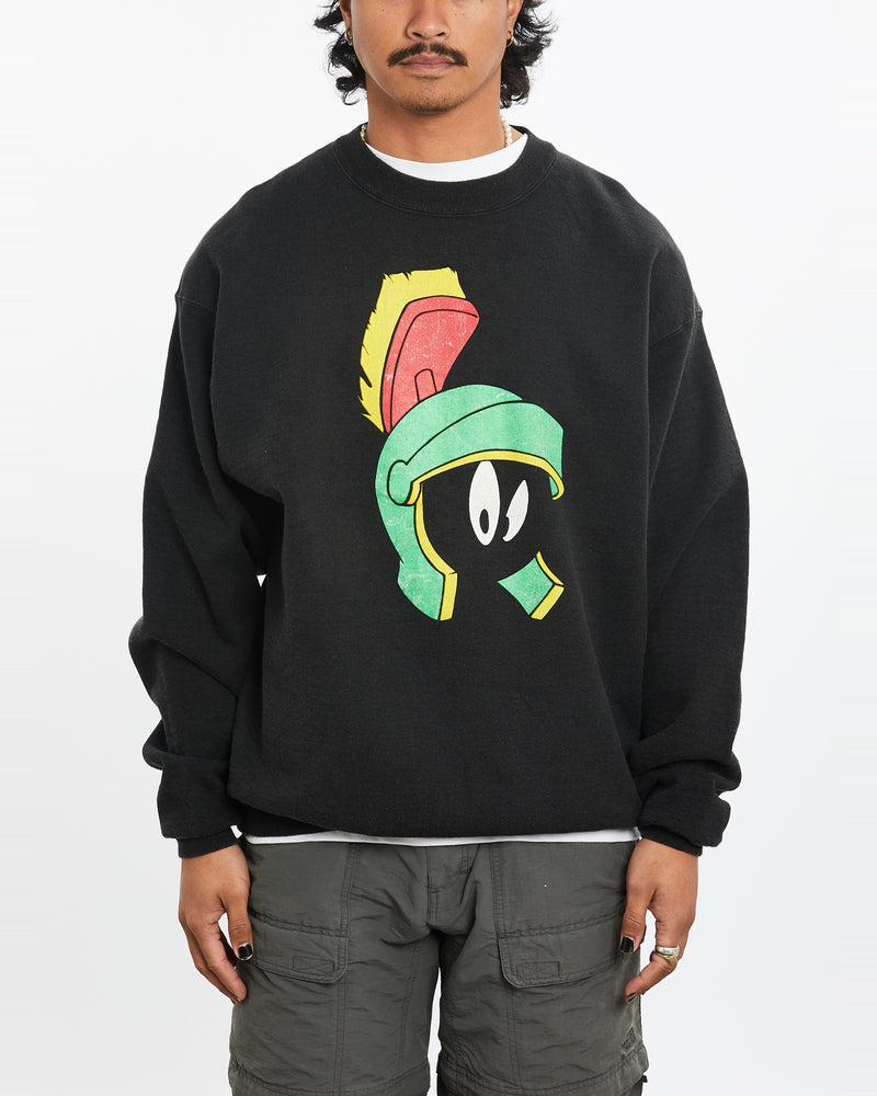 Vintage 1991 Looney Tunes Marvin the Martian Sweatshirt <br>L