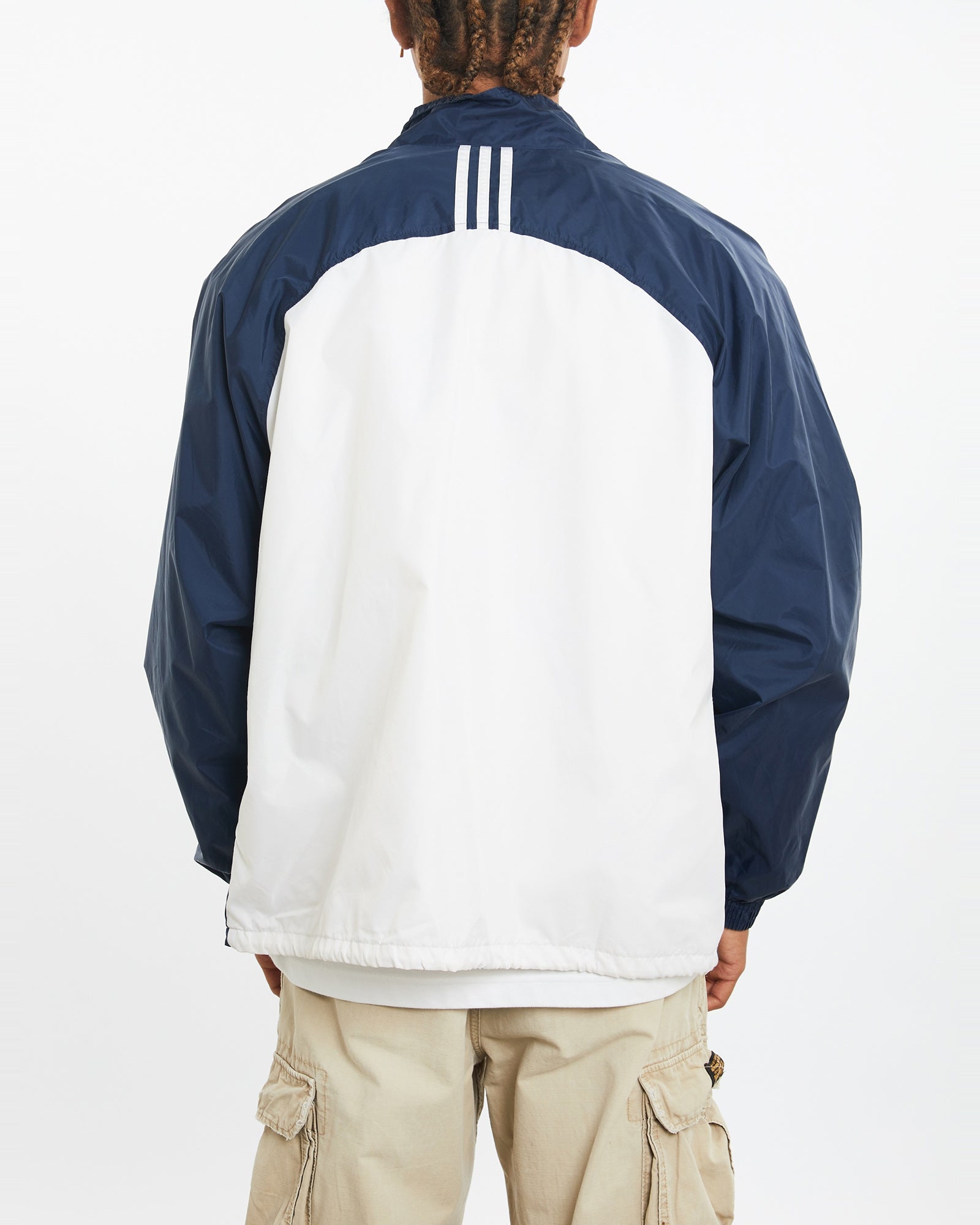 Vintage 90s Adidas Windbreaker Jacket XL The Real Deal