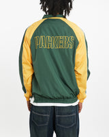 Vintage NFL Green Bay Packers Windbreaker Jacket <br>M