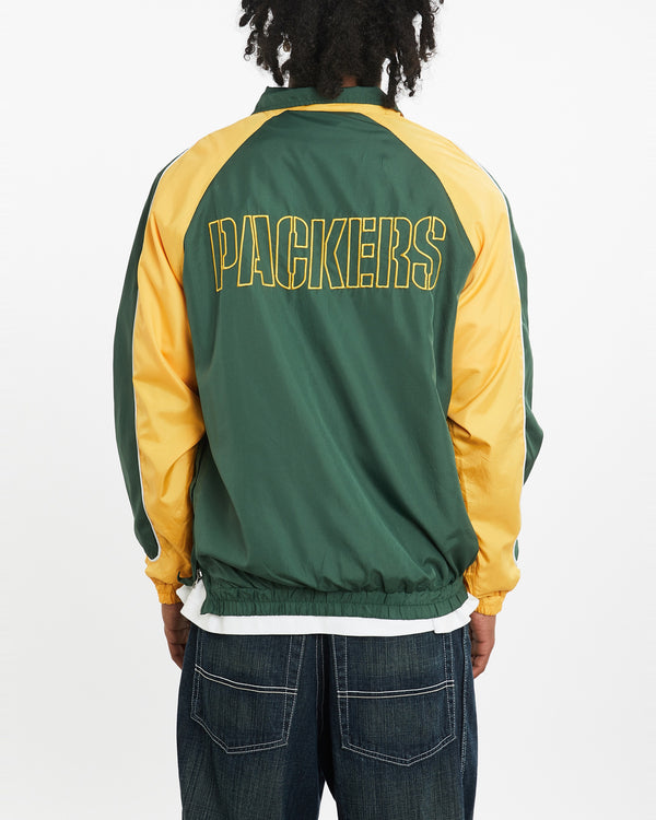 Vintage NFL Green Bay Packers Windbreaker Jacket <br>M , The Real Deal , newtown, sydney, australia, thrift store, opshop, preloved, secondhand, sustainable, retro, antique, 70s, 80s, 90s, 2000s, 00s, fashion, clothing, streetwear, trendy, garment, style, boutique, store, shop, archive, sale, cheap, best, top