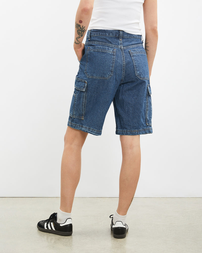 Vintage Faded Glory Denim Cargo Shorts <br>30"