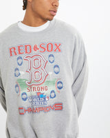 Vintage MLB Boston Red Sox Sweatshirt <br>XL , The Real Deal , newtown, sydney, australia, thrift store, opshop, preloved, secondhand, sustainable, retro, antique, 70s, 80s, 90s, 2000s, 00s, fashion, clothing, streetwear, trendy, garment, style, boutique, store, shop, archive, sale, cheap, best, top