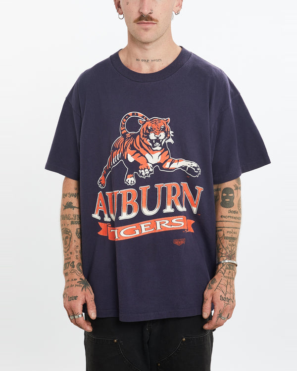 Vintage 90s NCAA Auburn Tigers Tee <br>L , The Real Deal , newtown, sydney, australia, thrift store, opshop, preloved, secondhand, sustainable, retro, antique, 70s, 80s, 90s, 2000s, 00s, fashion, clothing, streetwear, trendy, garment, style, boutique, store, shop, archive, sale, cheap, best, top