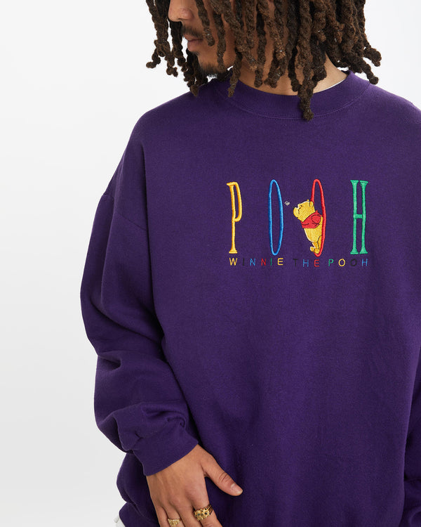 90s Disney Winnie The Pooh Sweatshirt <br>L