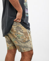 Vintage Realtree Camo Cargo Shorts <br>37"