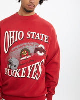 Vintage 1996 NCAA Ohio State Buckeyes Sweatshirt <br>M , The Real Deal , newtown, sydney, australia, thrift store, opshop, preloved, secondhand, sustainable, retro, antique, 70s, 80s, 90s, 2000s, 00s, fashion, clothing, streetwear, trendy, garment, style, boutique, store, shop, archive, sale, cheap, best, top