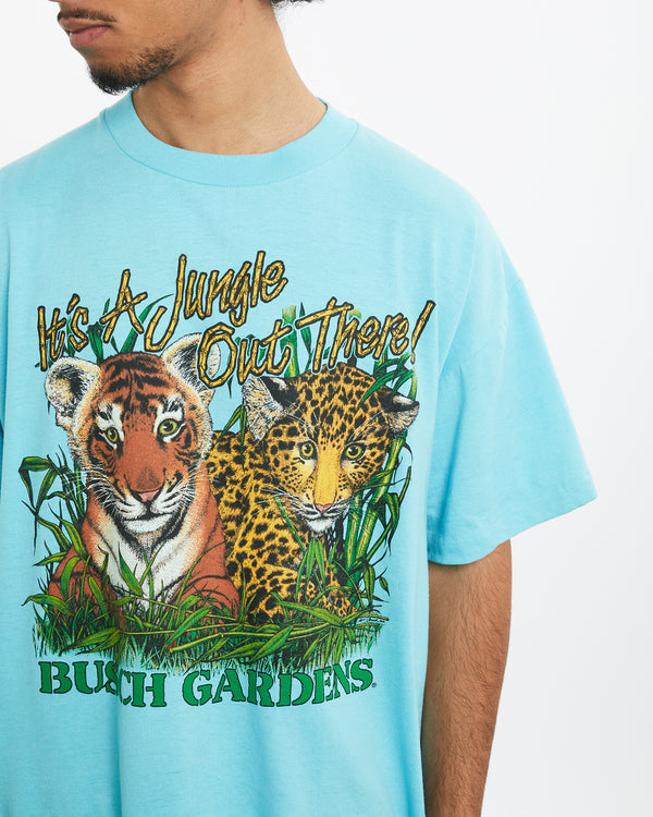 Vintage 1986 Busch Gardens Wildlife Tee <br>M , The Real Deal , newtown, sydney, australia, thrift store, opshop, preloved, secondhand, sustainable, retro, antique, 70s, 80s, 90s, 2000s, 00s, fashion, clothing, streetwear, trendy, garment, style, boutique, store, shop, archive, sale, cheap, best, top