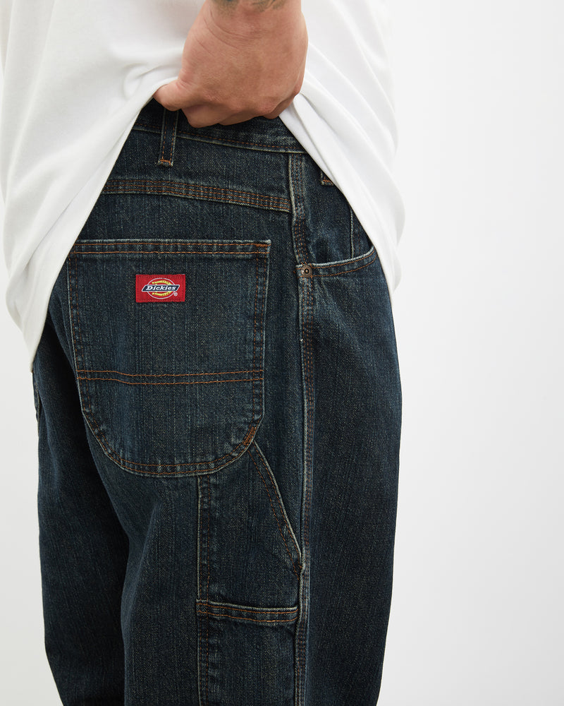 Vintage Dickies Denim Carpenter Pants <br>40" , The Real Deal , newtown, sydney, australia, thrift store, opshop, preloved, secondhand, sustainable, retro, antique, 70s, 80s, 90s, 2000s, 00s, fashion, clothing, streetwear, trendy, garment, style, boutique, store, shop, archive, sale, cheap, best, top