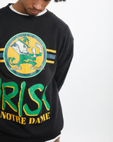 Vintage 90s NCAA Notre Dame Fighting Irish Sweatshirt <br>M , The Real Deal , newtown, sydney, australia, thrift store, opshop, preloved, secondhand, sustainable, retro, antique, 70s, 80s, 90s, 2000s, 00s, fashion, clothing, streetwear, trendy, garment, style, boutique, store, shop, archive, sale, cheap, best, top