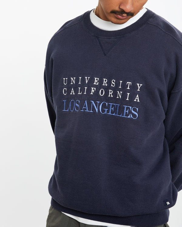 Vintage 90s Russell Athletic University of California, Los Angeles Sweatshirt <br>L , The Real Deal , newtown, sydney, australia, thrift store, opshop, preloved, secondhand, sustainable, retro, antique, 70s, 80s, 90s, 2000s, 00s, fashion, clothing, streetwear, trendy, garment, style, boutique, store, shop, archive, sale, cheap, best, top