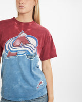 Vintage NHL Colorado Avalanche Tie Dye Tee <br>M , The Real Deal , newtown, sydney, australia, thrift store, opshop, preloved, secondhand, sustainable, retro, antique, 70s, 80s, 90s, 2000s, 00s, fashion, clothing, streetwear, trendy, garment, style, boutique, store, shop, archive, sale, cheap, best, top