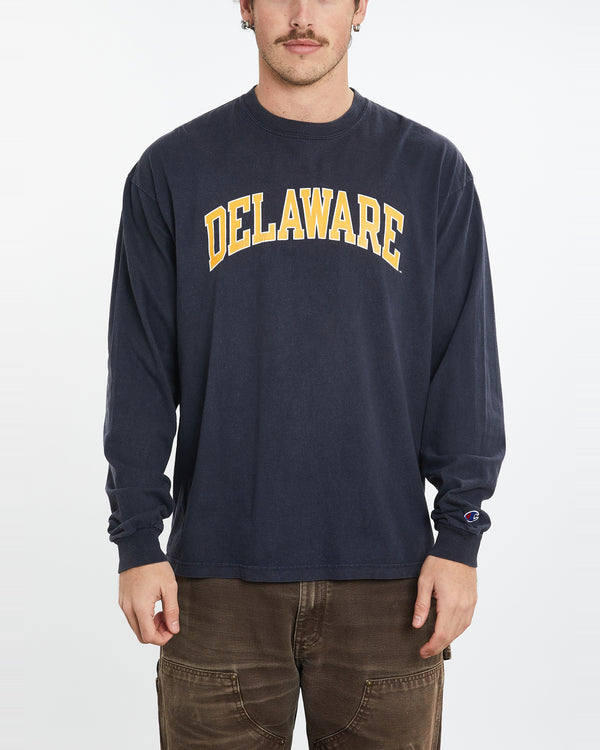 Vintage Champion Delaware Long Sleeve Tee <br>XL