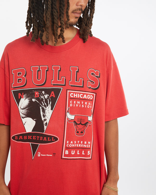 Vintage 90s NBA Chicago Bulls Tee <br>L , The Real Deal , newtown, sydney, australia, thrift store, opshop, preloved, secondhand, sustainable, retro, antique, 70s, 80s, 90s, 2000s, 00s, fashion, clothing, streetwear, trendy, garment, style, boutique, store, shop, archive, sale, cheap, best, top