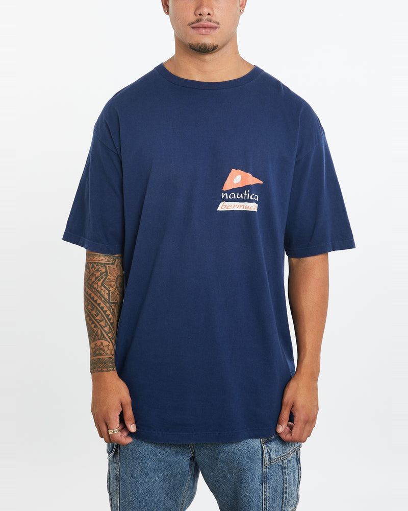 Vintage 90s Nautica 'Bermuda' Tee <br>XL