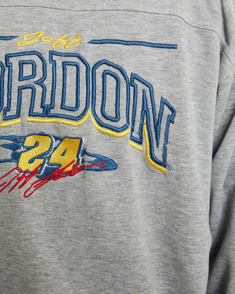 Vintage 90s Jeff Gordon Racing Sweatshirt <br>M , The Real Deal , newtown, sydney, australia, thrift store, opshop, preloved, secondhand, sustainable, retro, antique, 70s, 80s, 90s, 2000s, 00s, fashion, clothing, streetwear, trendy, garment, style, boutique, store, shop, archive, sale, cheap, best, top