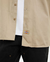 Vintage Dickies Mechanic Button Up Shirt <br>L