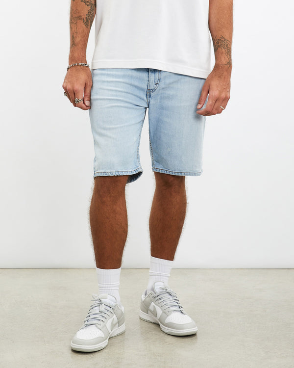 Vintage, Levi's, 505, Denim, Shorts, The Real Deal, size 36", colour Blue, newtown, sydney, australia, thrift store, opshop, preloved, secondhand, sustainable, retro, antique, 70s, 80s, 90s, 2000s, 00s, fashion, clothing, streetwear, trendy, garment, style, boutique, store, shop, archive, sale, cheap, best, top, Shorts